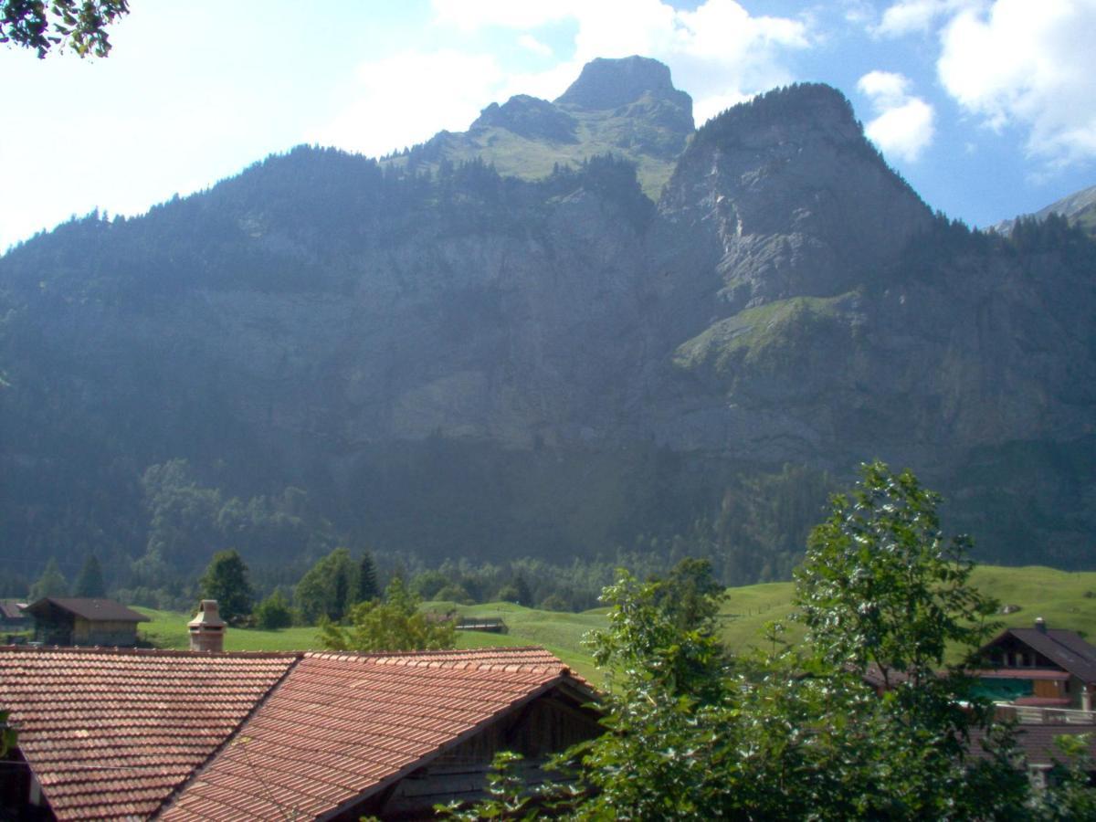 Ferienwohnung Lindenheim Kandersteg Ngoại thất bức ảnh
