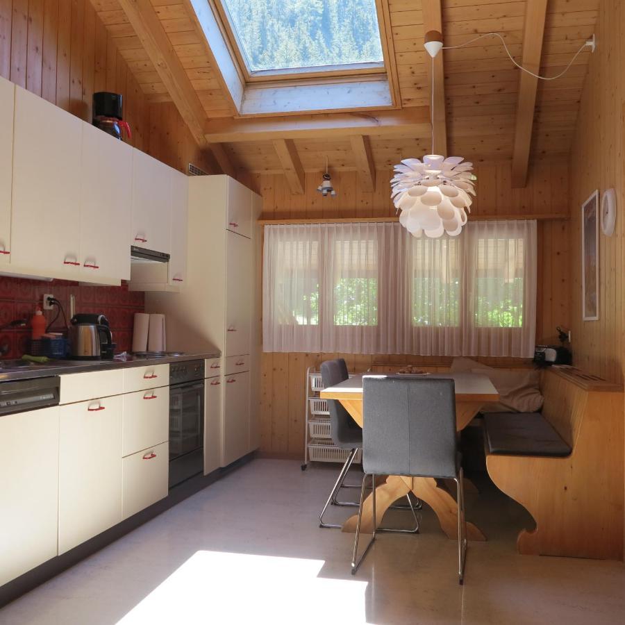 Ferienwohnung Lindenheim Kandersteg Ngoại thất bức ảnh