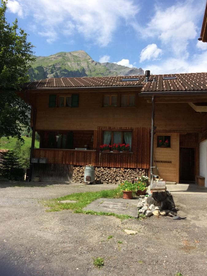 Ferienwohnung Lindenheim Kandersteg Ngoại thất bức ảnh